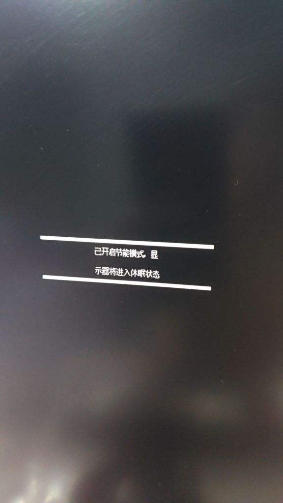 电脑打开后无信号输入